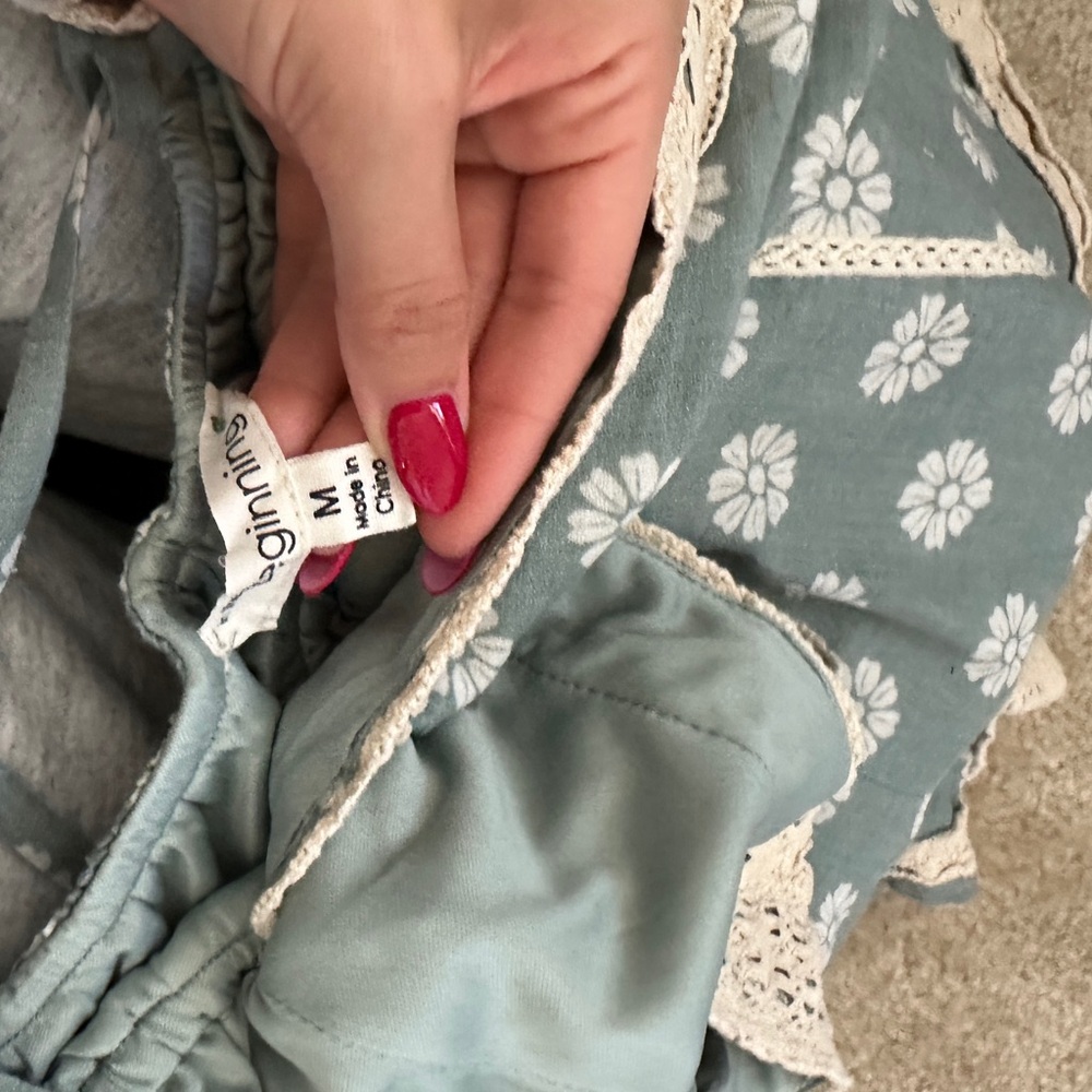 Linen blend romper - Picture 3 of 3